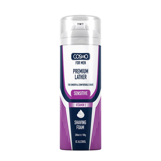 Cosmo Shaving Foam Sensitive Vitamine E  200Ml