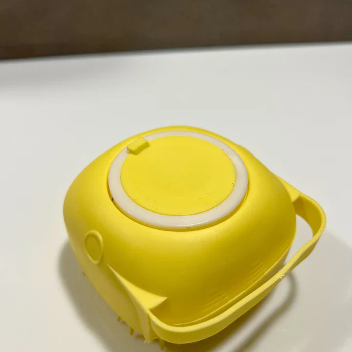 B&B Derma - Silicone Bath Body Brush With Built-In Soap Dispenser