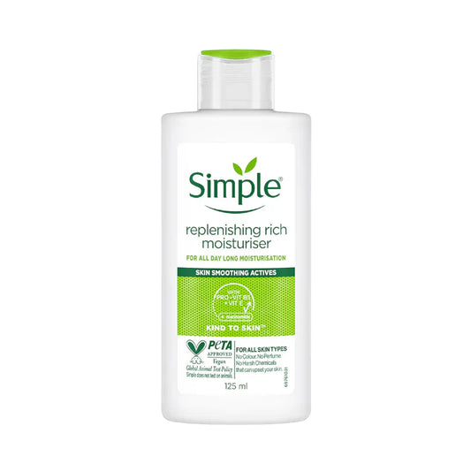 Simple - Replenishing Rich Moisturiser Kind To Skin 125Ml
