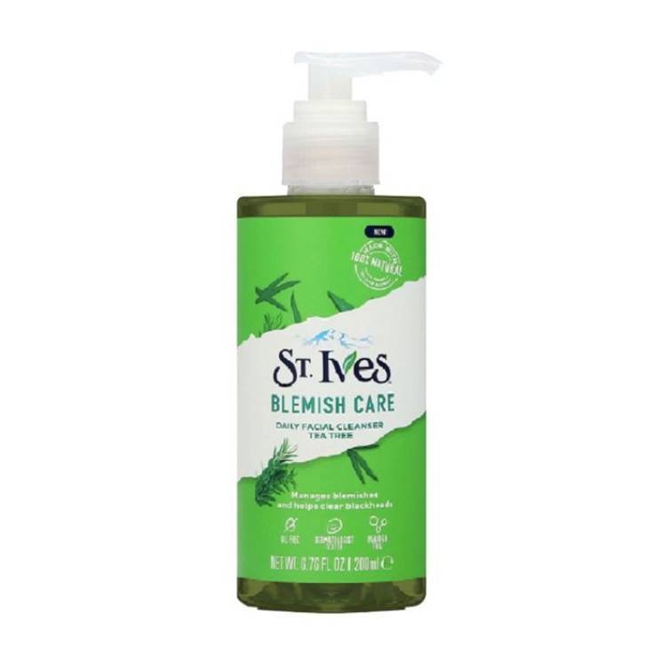 St. Ives -  Blemish Care Daily Facial Cleanser Tea Tree 200 Ml
