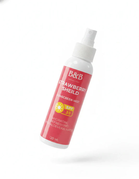 B&B Derma - Strawberry Sheild Sunscreen Mist