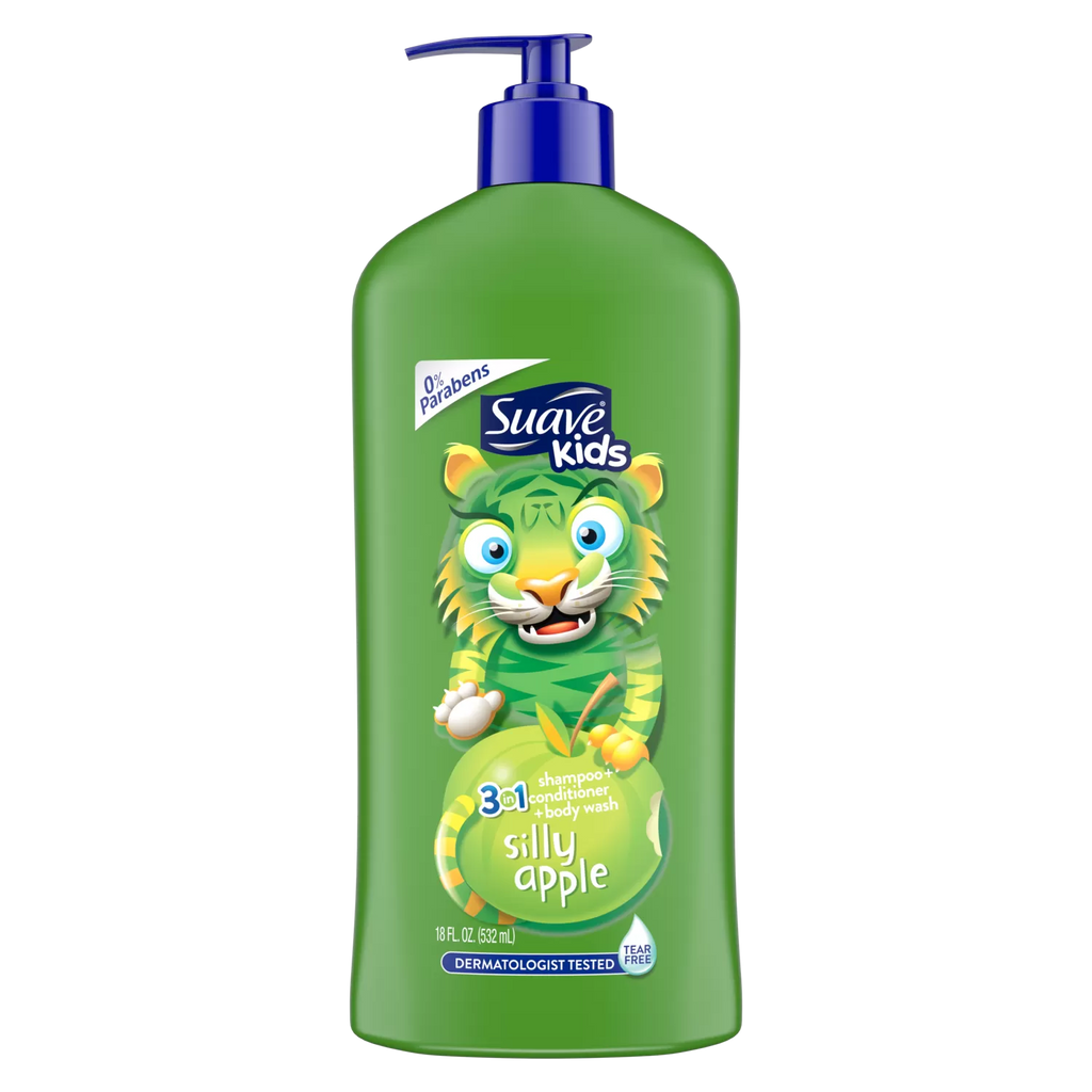 Suave Kids 3In1 Shmp+Cond & Body Wash Silly Apple