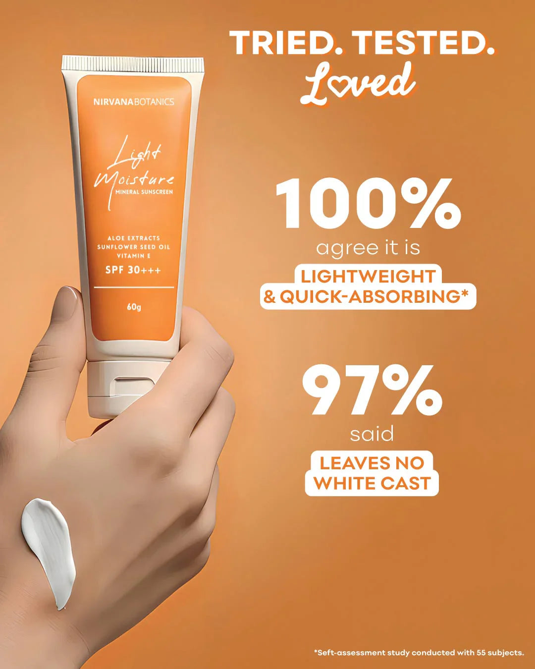 Nirvana Botanics - Light Mineral Sunscreen SPF 30+++