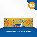 Butterfly Super Plus Maxi Thick Long 10 Pcs