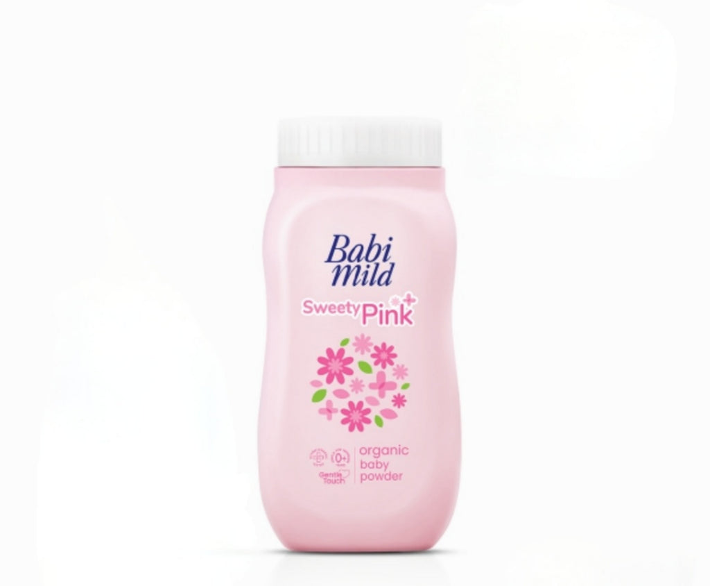 Babi Mild - Sweety Pink Organic Baby Powder