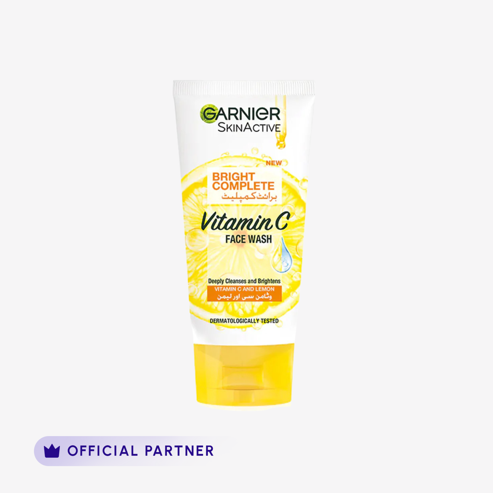 Garnier Skin Active Bright Complete Face Wash 50 Ml - For Brighter Skin