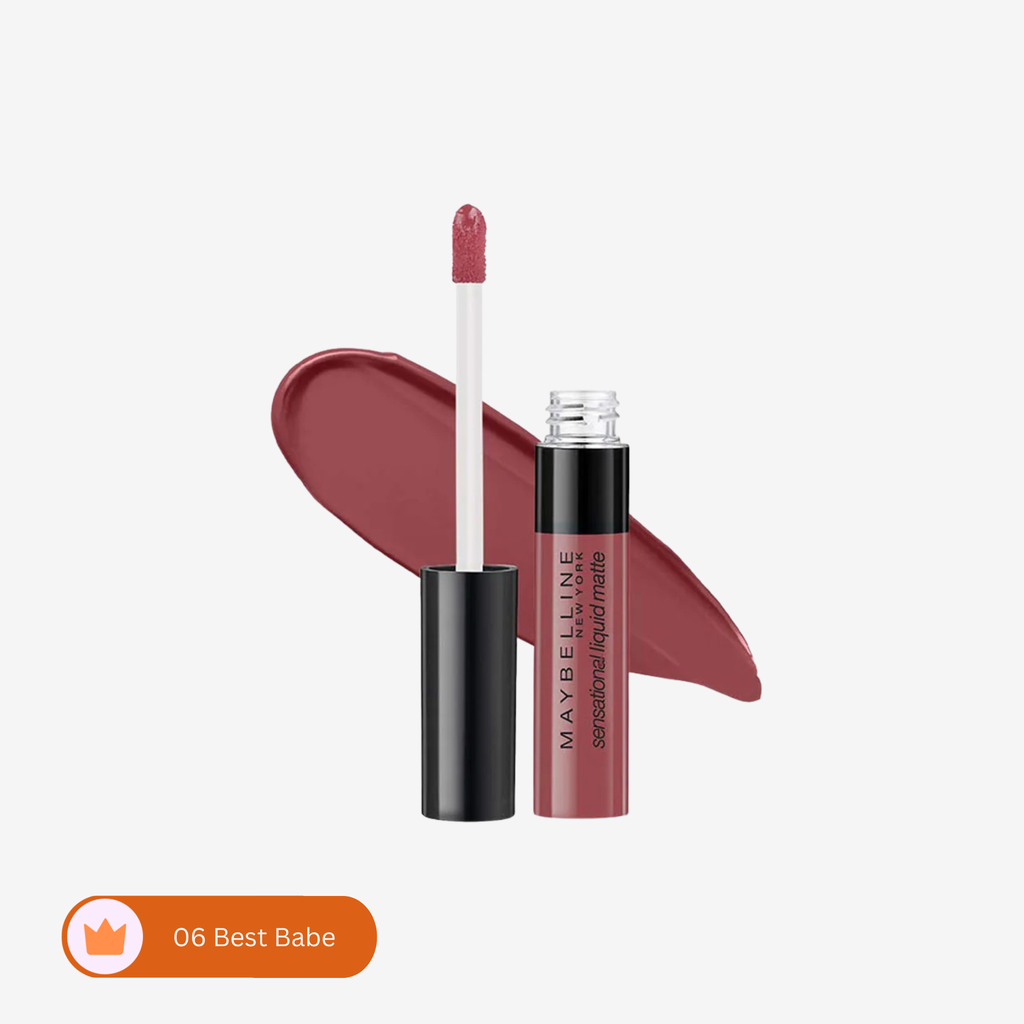 MaybellineÂ NewÂ YorkÂ ColorÂ SensationalÂ LiquidÂ MatteÂ Lipstick