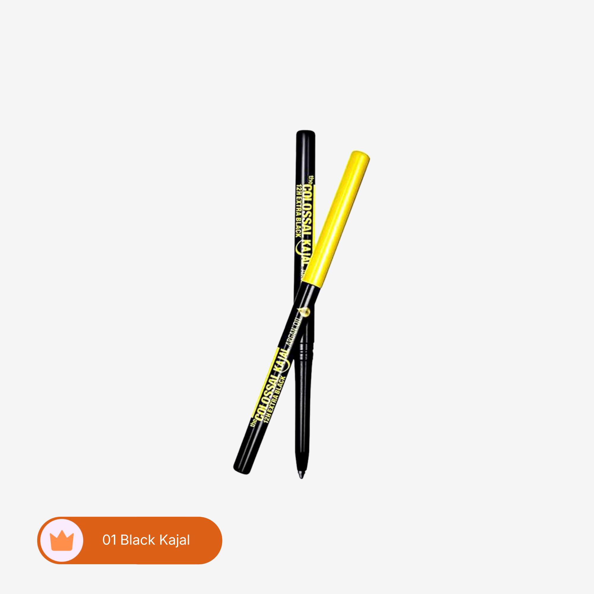 Maybelline New York Colossal Kajal Argan Oil 12 Hr Khol Liner - 01 Black Kajal