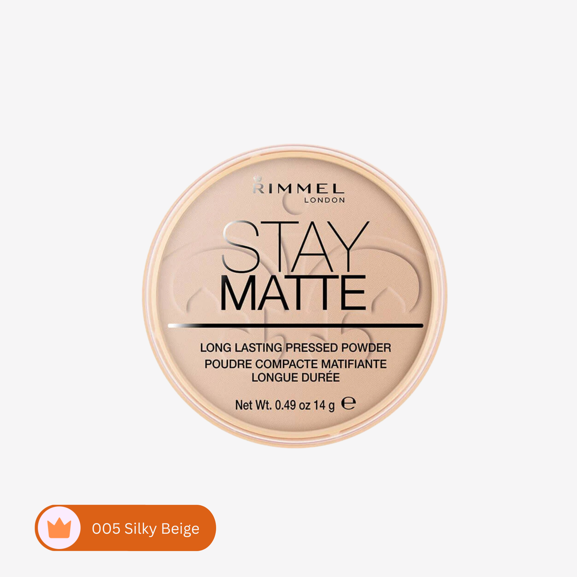 Rimmel - Stay Matte Pressed Powder Shade 005 Silky Beige