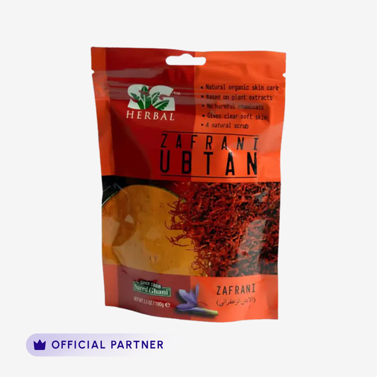 Saeed Ghani - Zafrani Ubtan Powder 100Gm