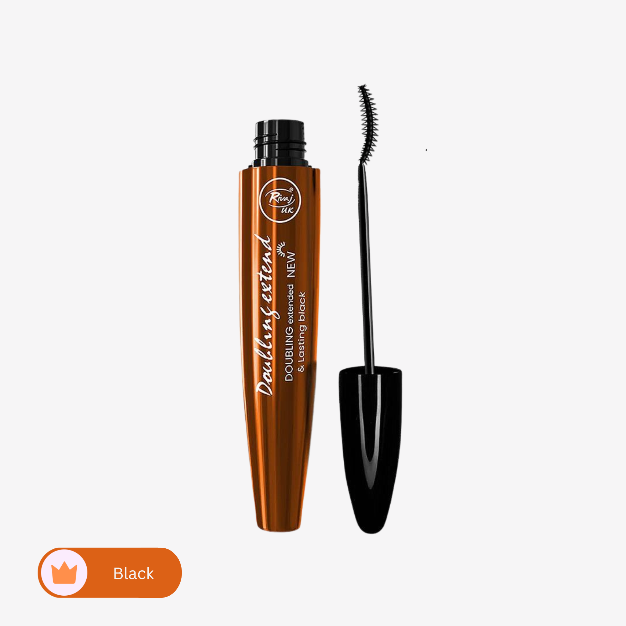 Rivaj - Doubling Extend Black Mascara - 3ml