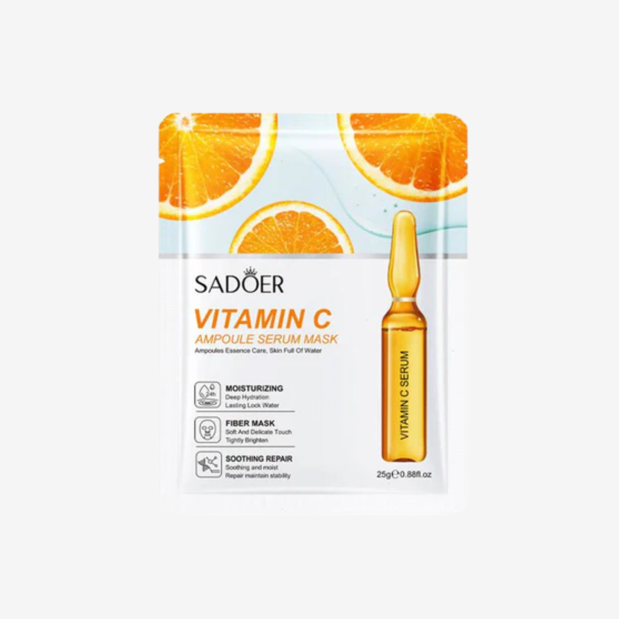 Sadoer - Vitamin C Ampoule Serum Facial Mask - 25g