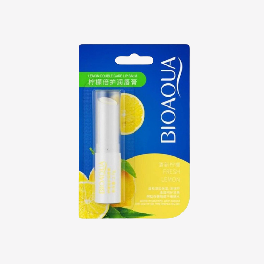 Bio Aqua - Lemon Double Moist Lip Balm - 2.7G