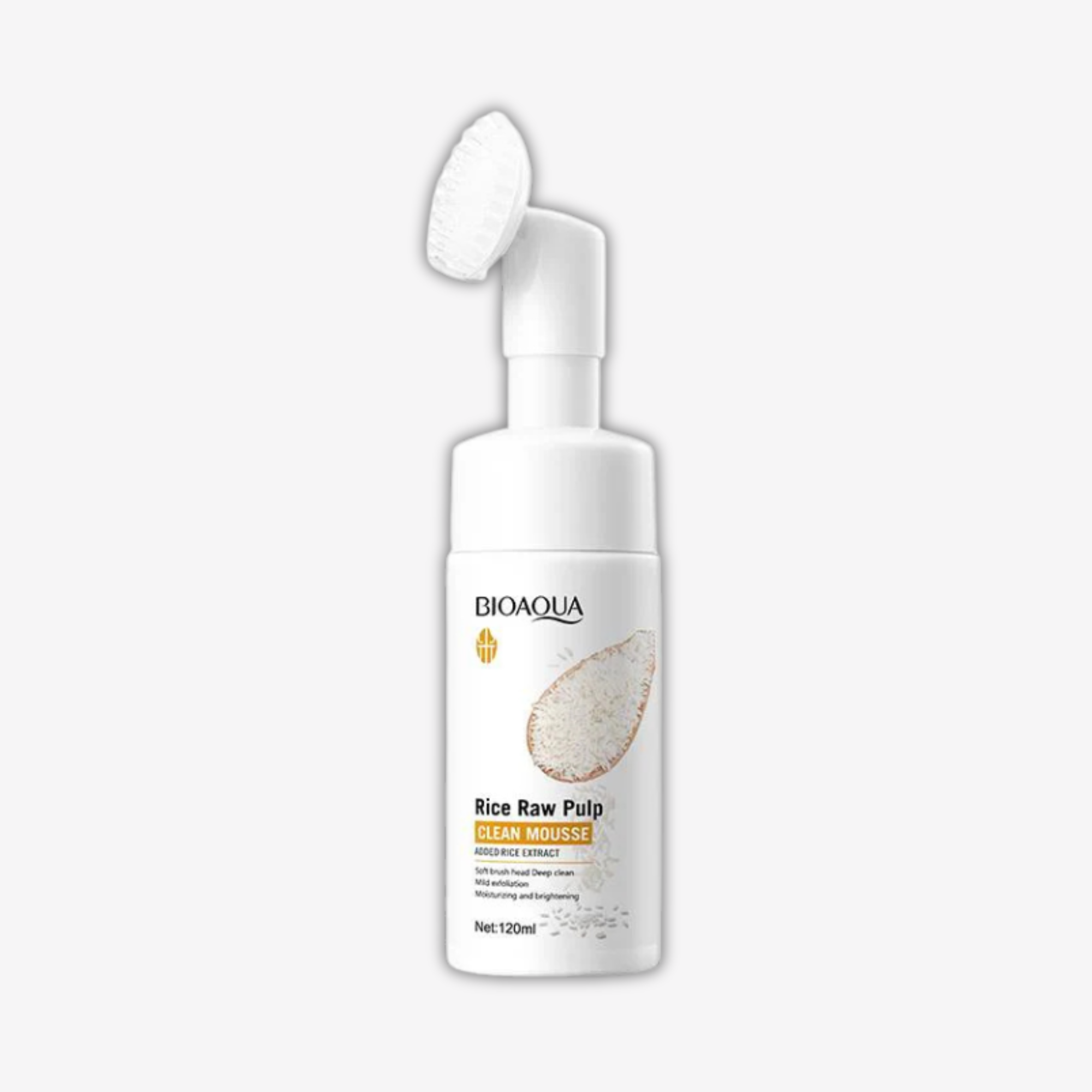 Bio Aqua Rice Raw Pulp Clean Mousse 120Ml