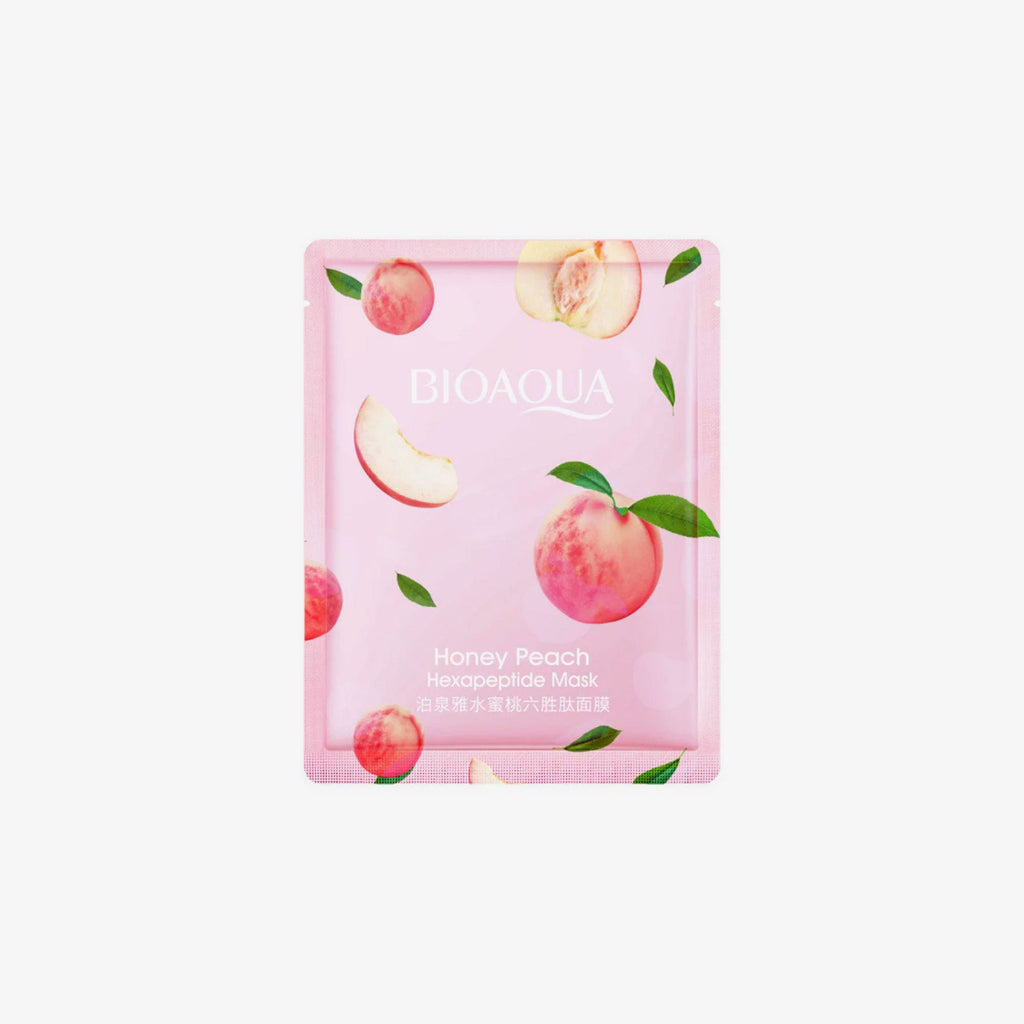 Bioaqua Honey Peach Facial Mask - 1 PC