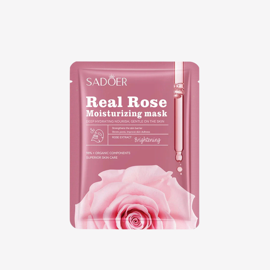 Sadoer Real Rose Moisturizing Facial Mask 25G - 1 PC
