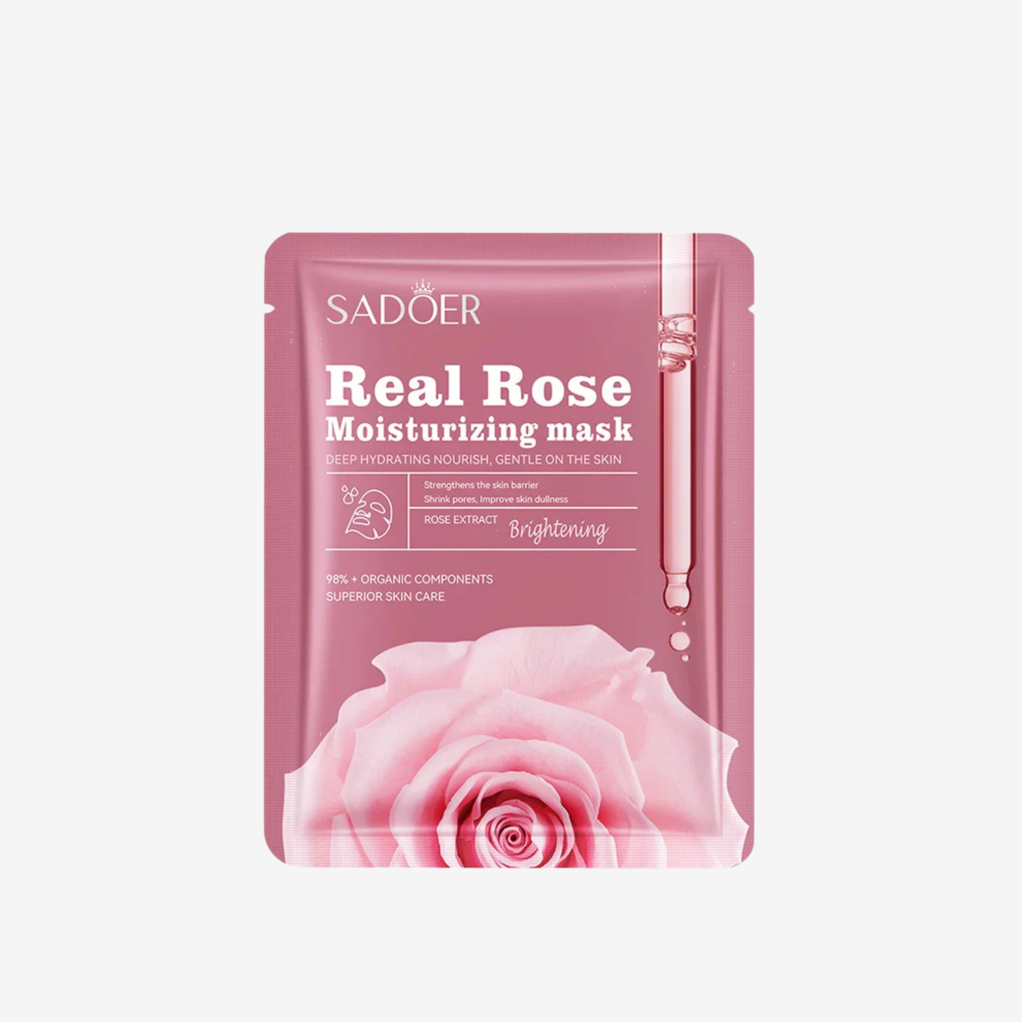 Sadoer Real Rose Moisturizing Facial Mask 25G - 1 PC