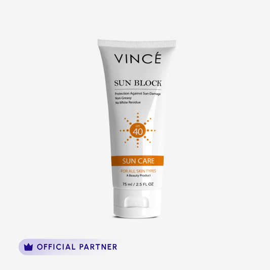 Vince - Sun Block SPF 40 - 75Ml