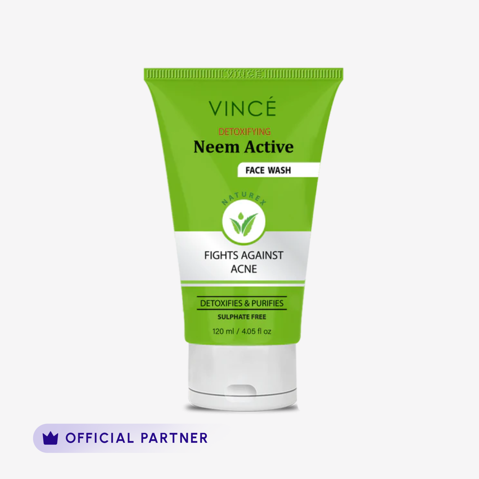 Vince - Detoxifying Neem Active Face Wash - 120Ml