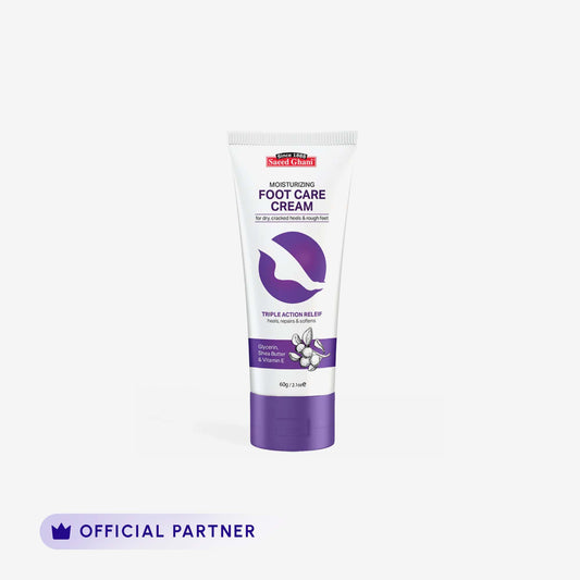Saeed Ghani - Moisturising Foot Care Cream - 60Ml