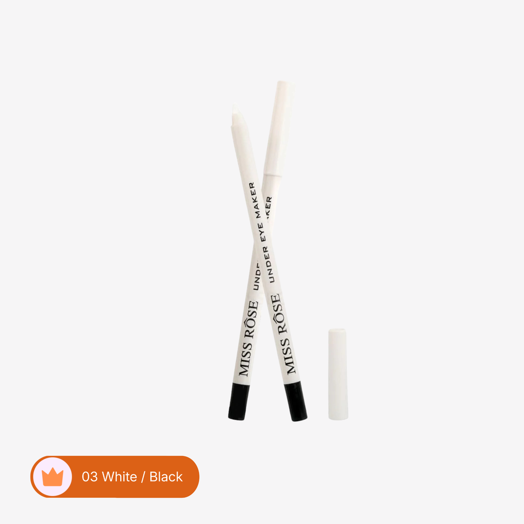 Miss Rose - Under Eye Maker 03 White / Black