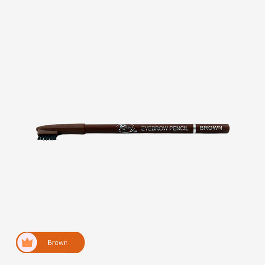 Rivaj Uk Brown With Brush Eyebrow Pencil