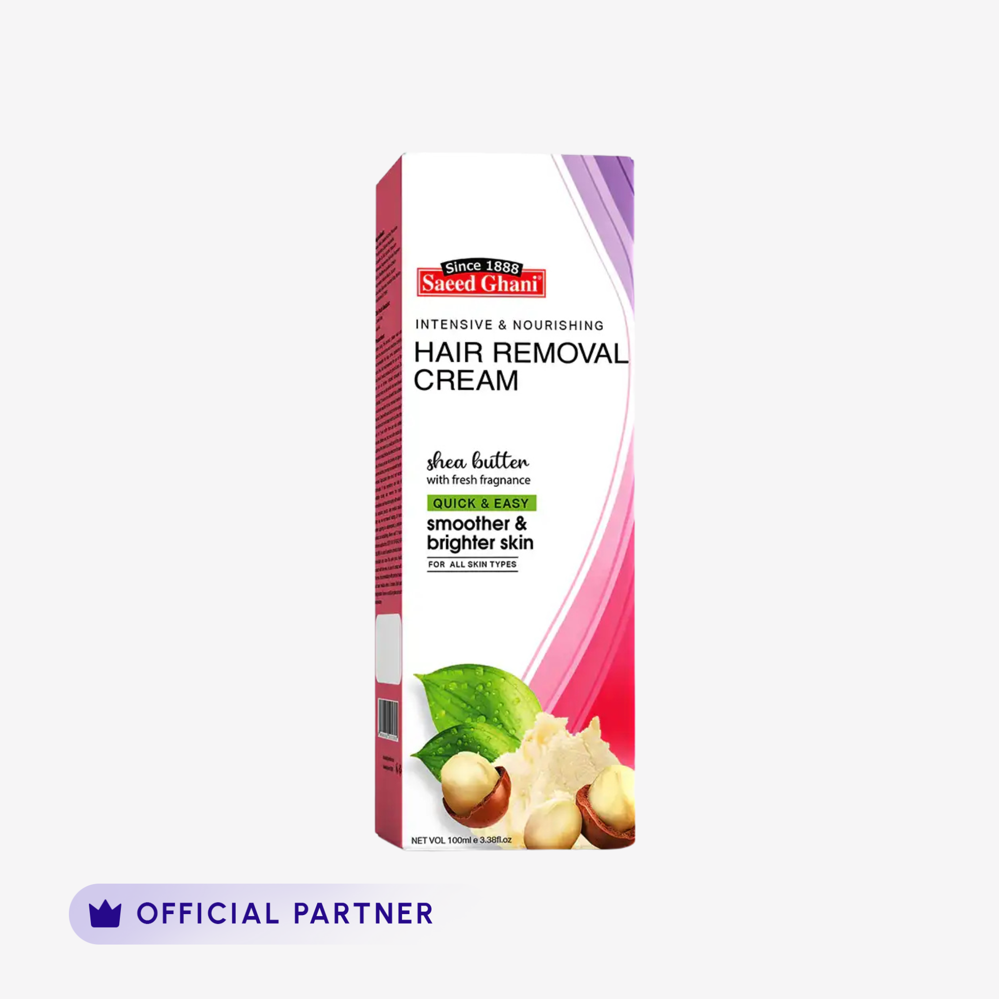 Saeed Ghani - Hair Removal Cream With Shea ButterÂ 100Ml