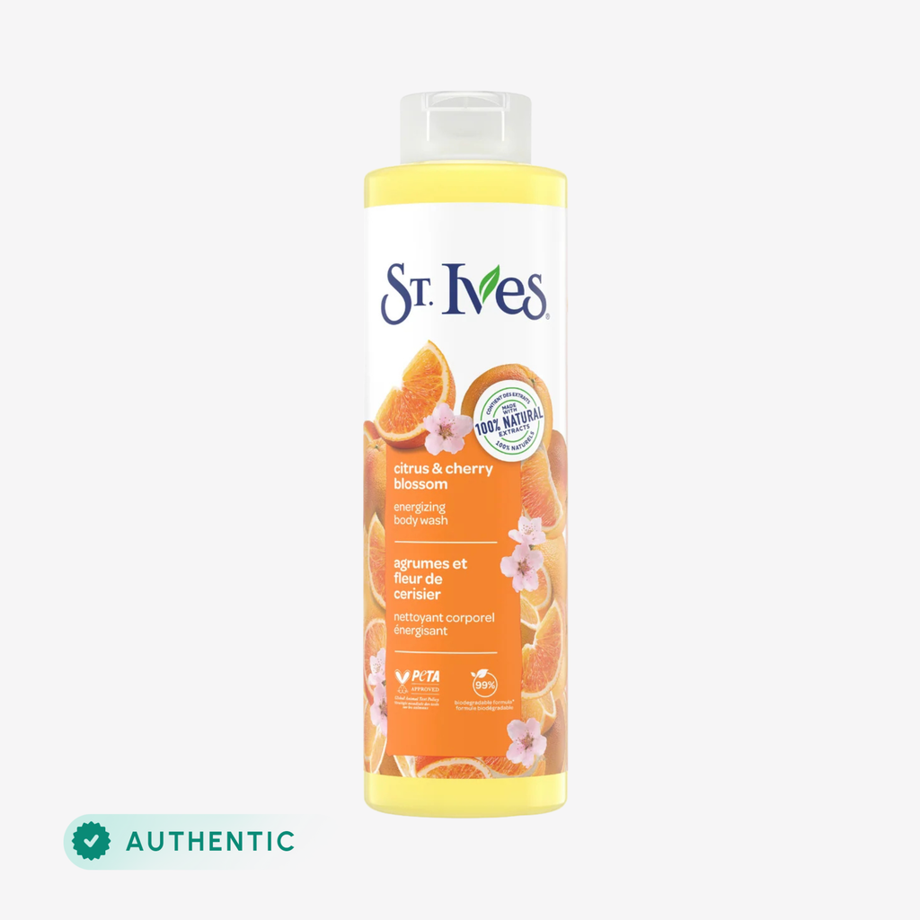 St. Ives -  Body Wash Citrus & Cherry Blossom 22Oz/650Ml