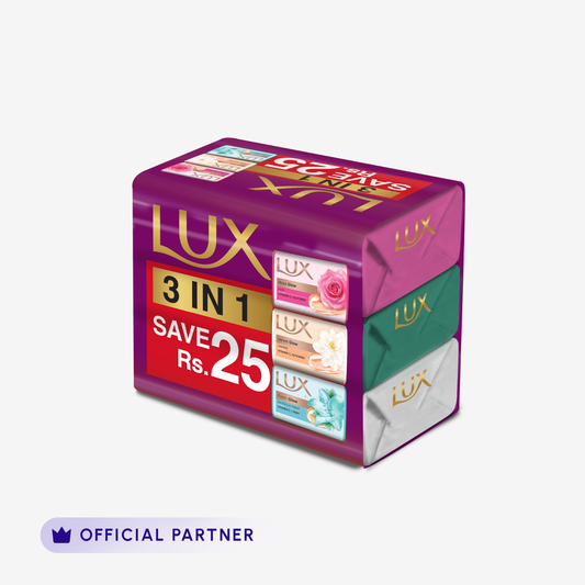 Lux - Rainbow Pack Soap Bar - 140g