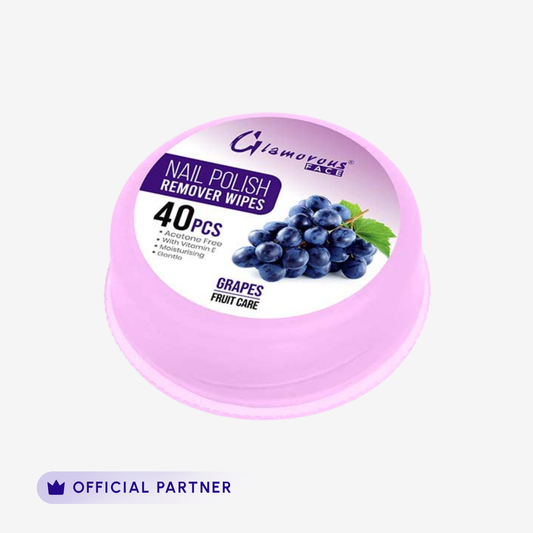 Glamorous Face - Nail Polish Remover Wipes 40 pcs