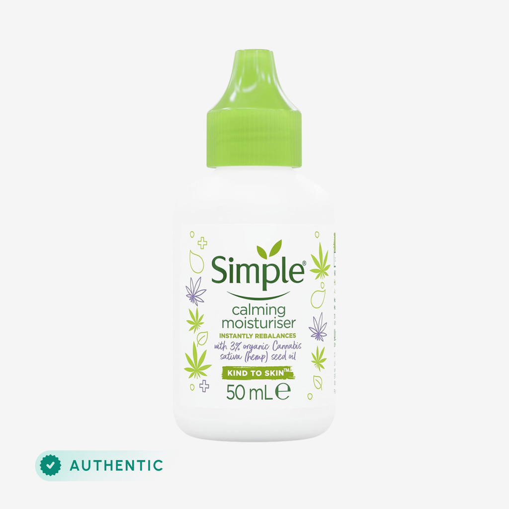 Simple Calming Moisturiser Skin Cream 50Ml