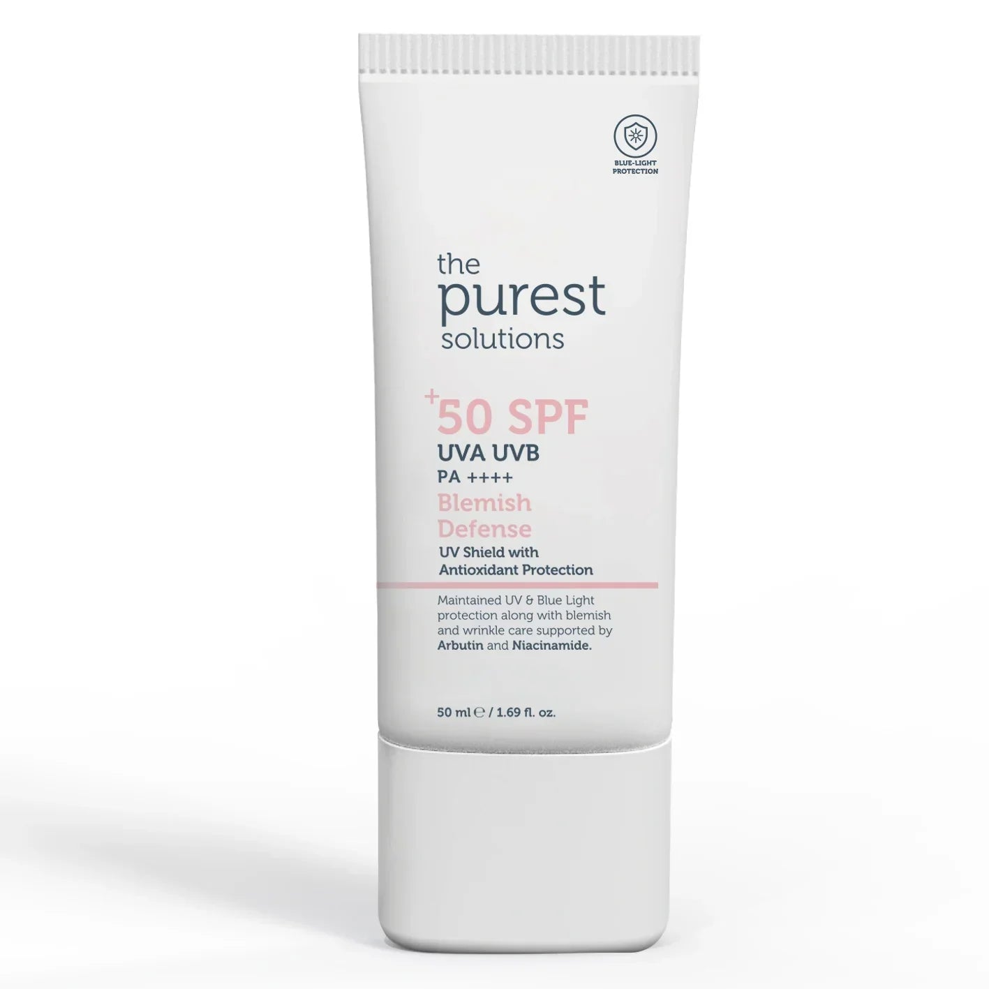 The Purest Solution - Blemish Defense Sunscreen UVA/UVB Antioxidant Protection 50 SPF - 50Ml