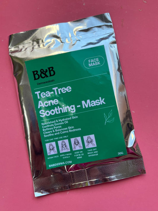 B&B Derma - Tea-Tree Acne Soothing-Mask