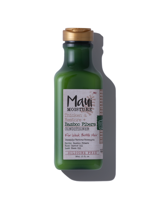Maui Moisture Conditioner Thicken & Restore+Bamboo Fibers 13Oz/385ML