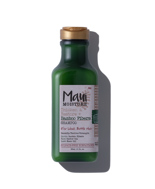 Maui Moisture Shampoo Thicken & Restore+Bamboo Fibers 13Oz/385ML