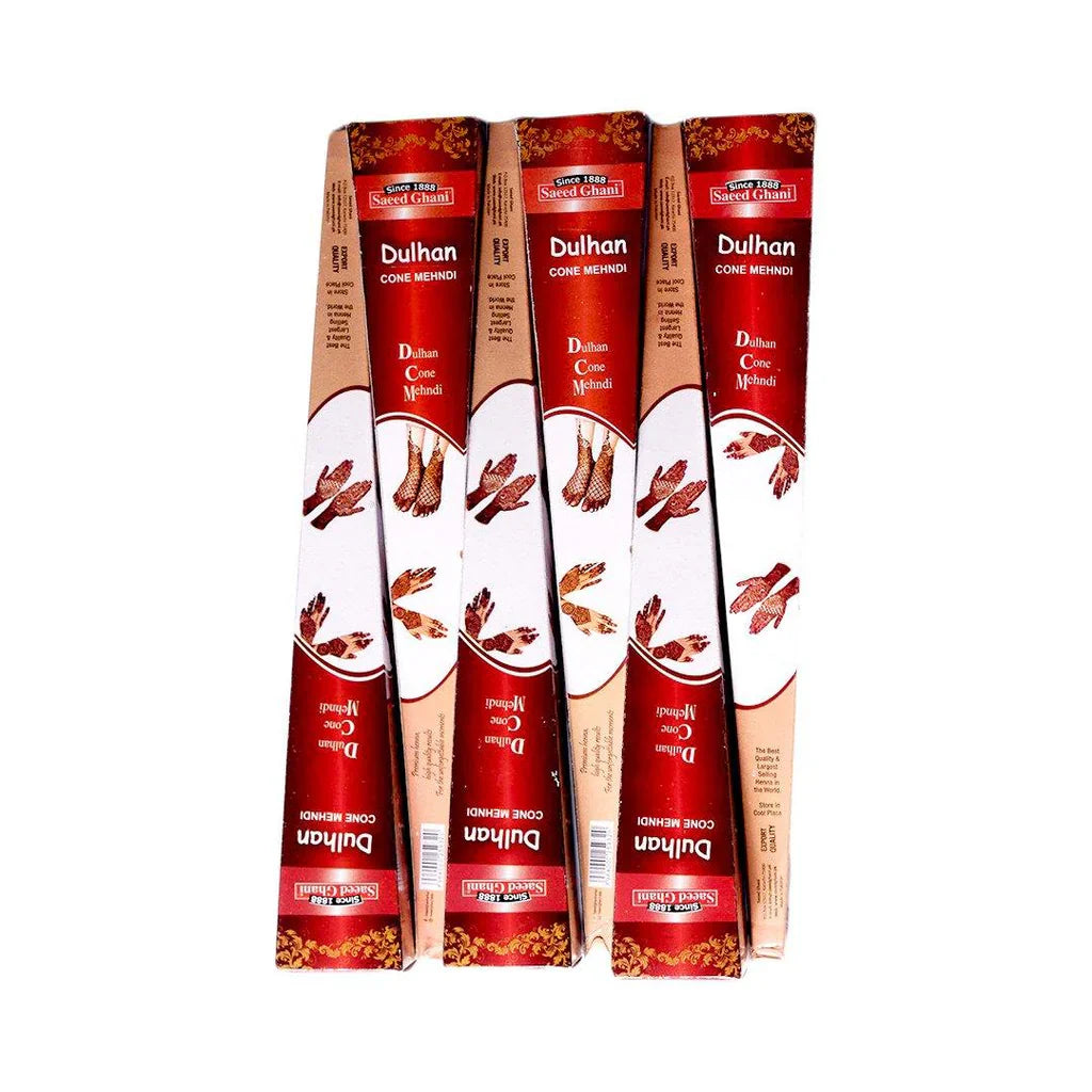 Saeed Ghani - Premium Henna Bridal Mehndi Cone 1S