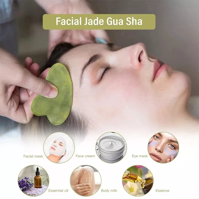 Facial Beauty - Jade Gua Sha Stone