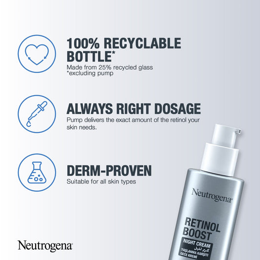 Neutrogena Retinol Boost Night Cream 50Ml