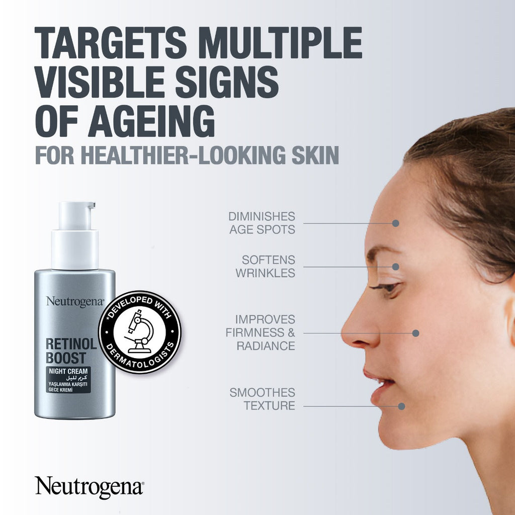 Neutrogena Retinol Boost Night Cream 50Ml