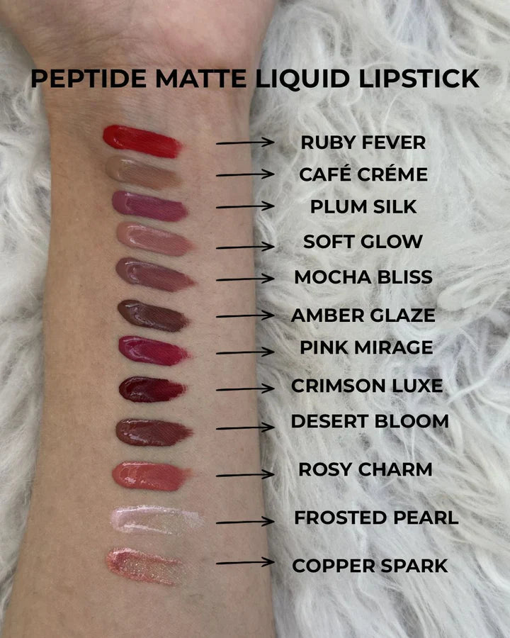 B&B Derma - Mocha Bliss Â€â€œ Peptide Matte Liquid Lipstick