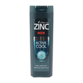 Zinc - Anti Dandruff Shampoo Men Active Cool Tea Tree - 340Ml