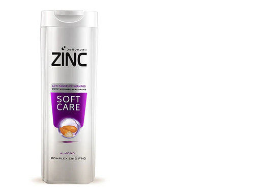 Zinc - Anti Dandruff Shampoo Active Soft Care Silk - 340Ml