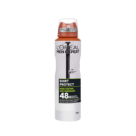 L'Oreal Men Expert 48H A/P Deodorant Spray Shirt Protect Refreshing 250Ml