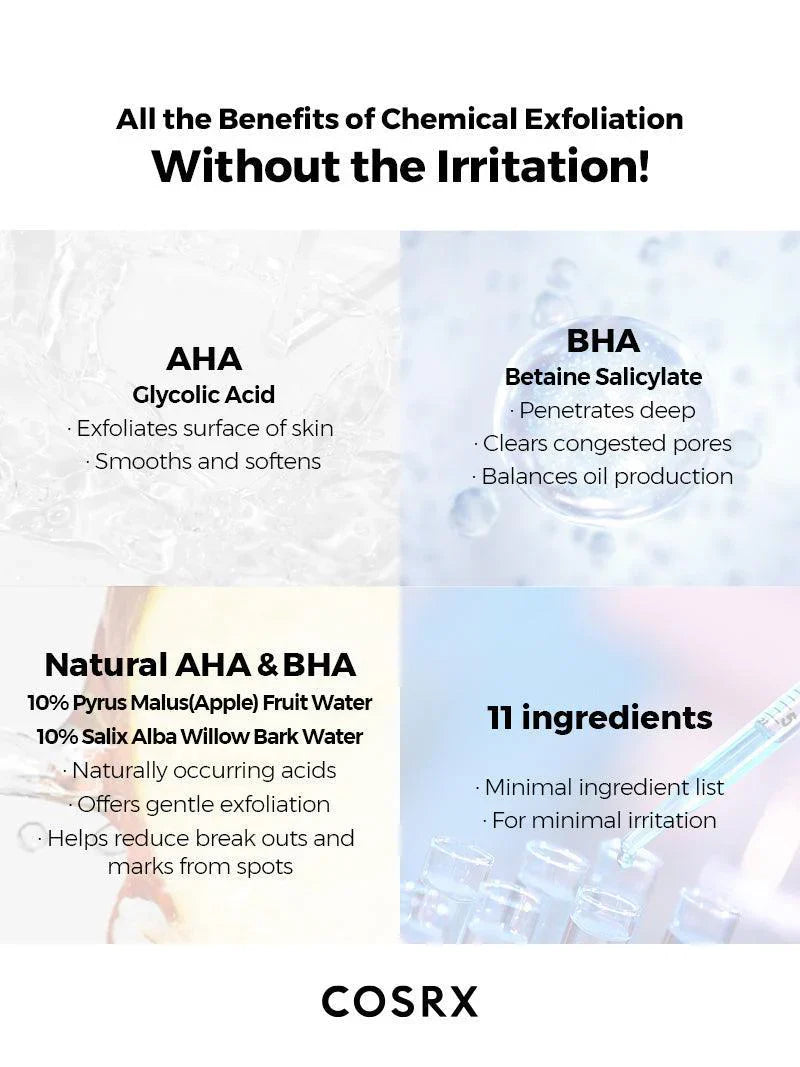 Cosrx Aha Bha Clarifying Treatment Toner 50Ml