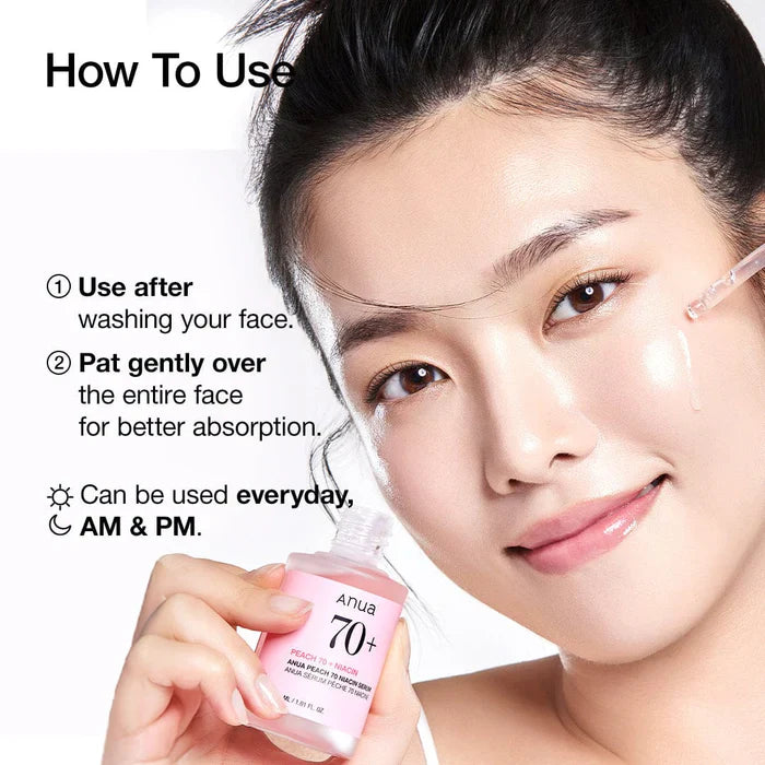 Anua Peach 70 Niacin Serum/30ml