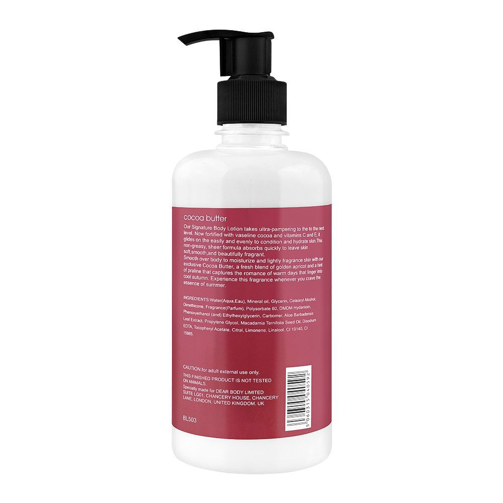 Body Luxuries - Cocoa Butter Lotion