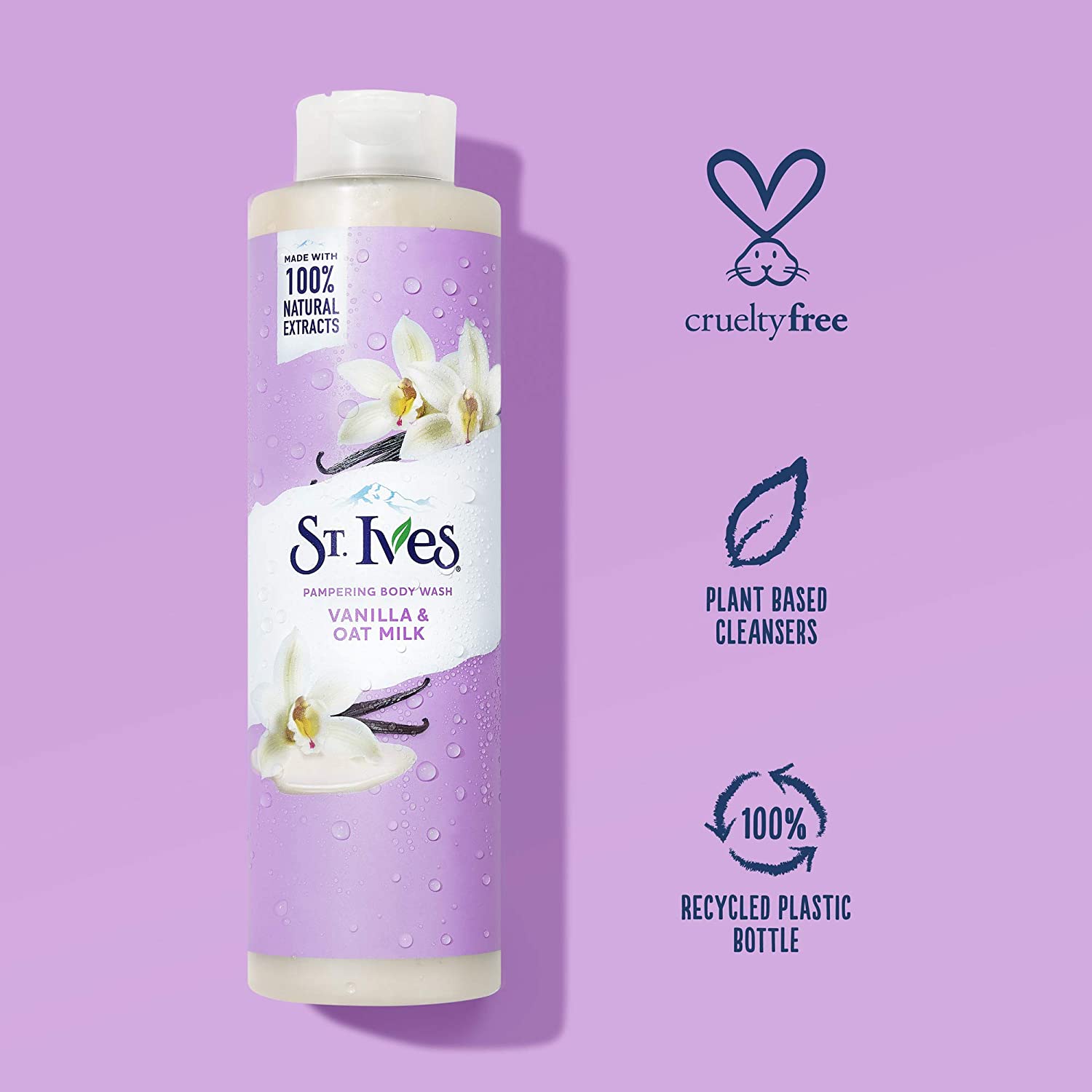 St. Ives -  Body Wash Vanilla Oat Milk 650Ml