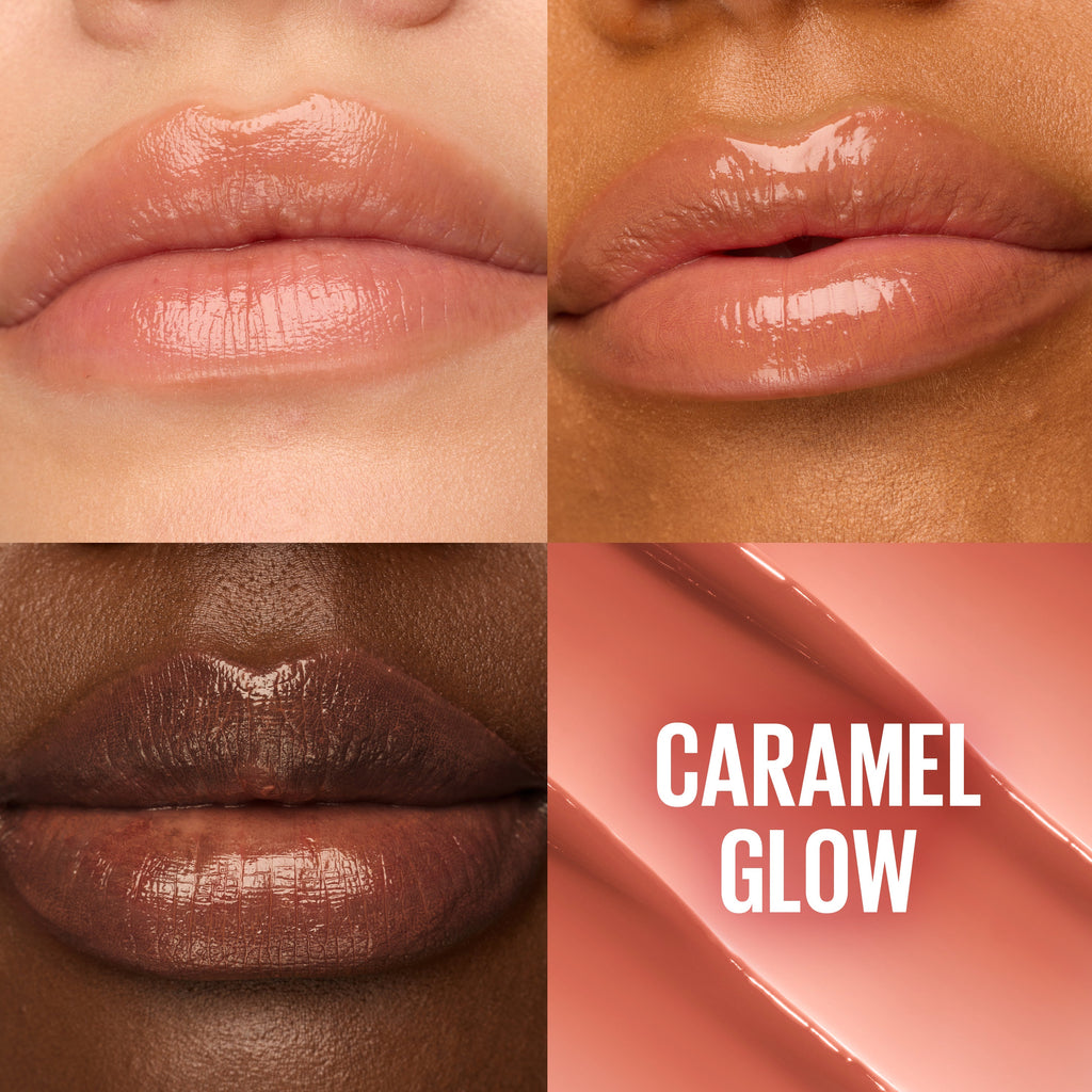 Maybelline Lifter Glaze, Tinted Lip Oil Balm with cherry extract - 24Hr Hydrated Lips