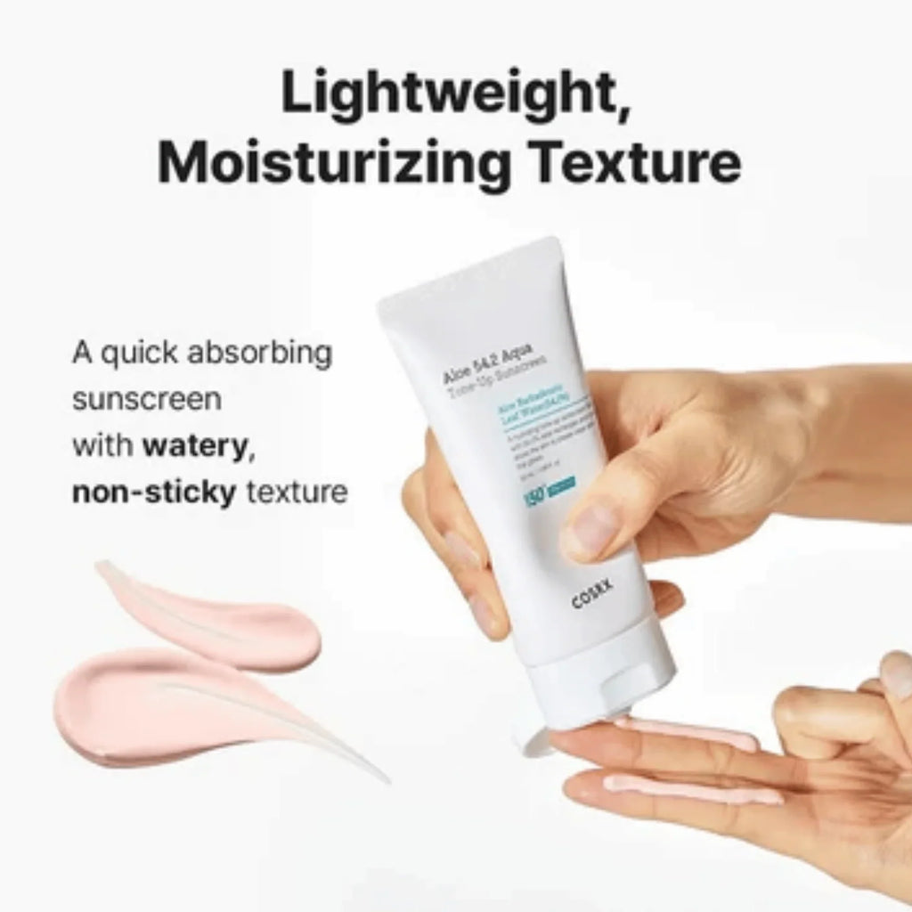 Cosrx Aloe 54.2 Aqua Tone-up Sunscreen Spf 50+ 50ml