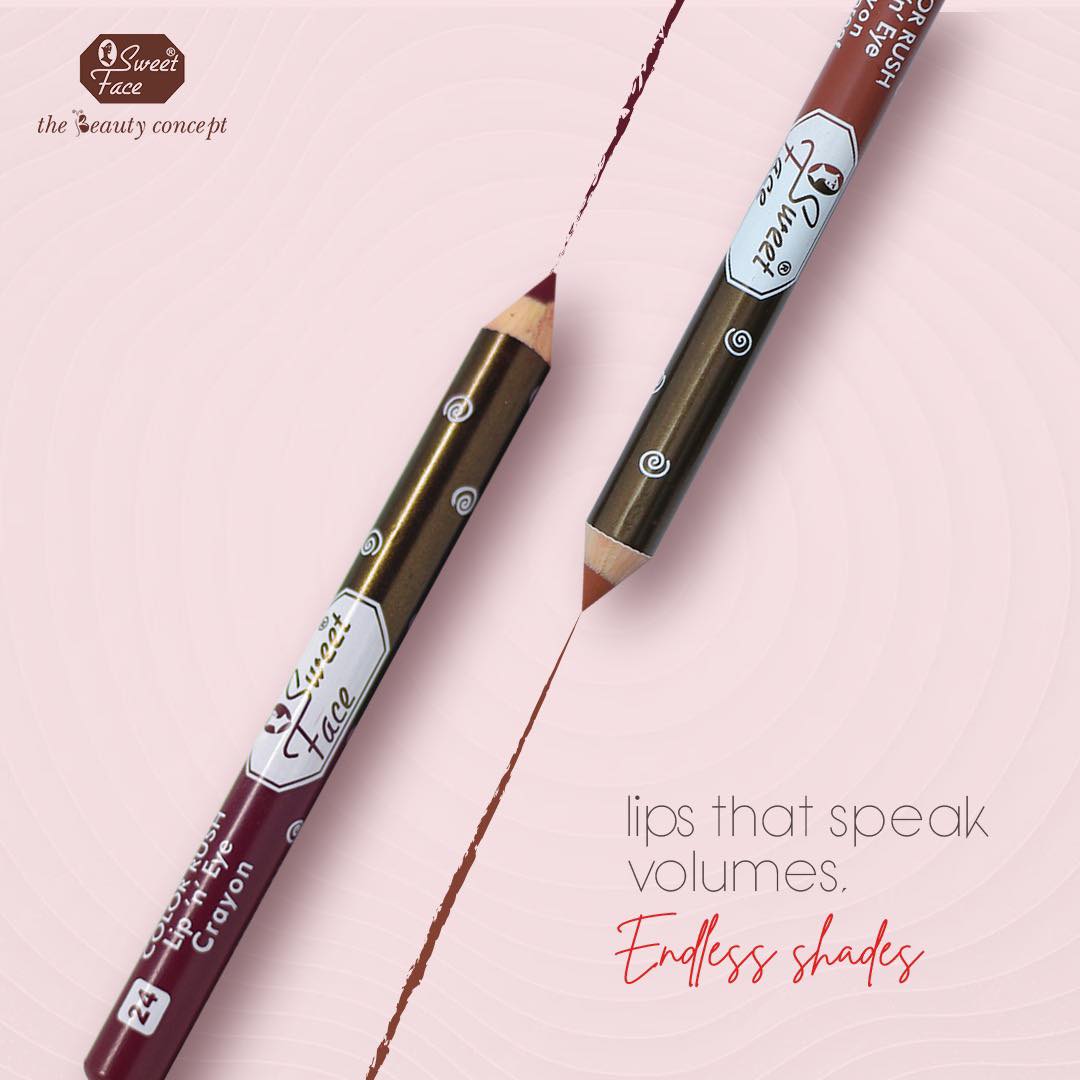 Sweetface - Jumbo Lip/Eye Crayon Pencil